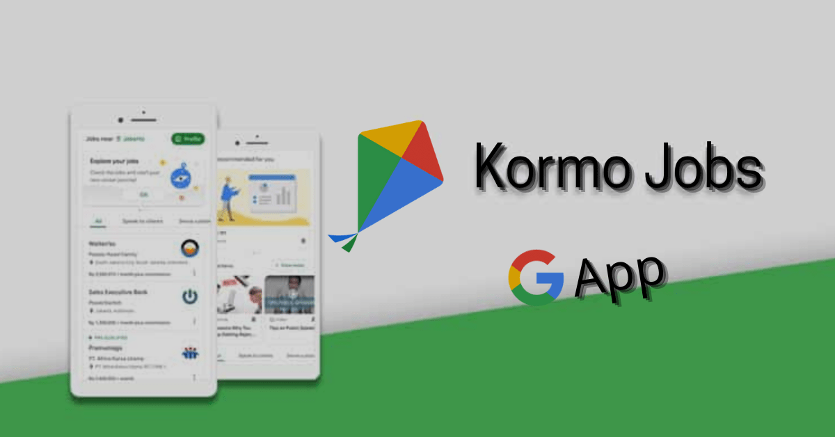 Kormo Jobs Google App in Hindi