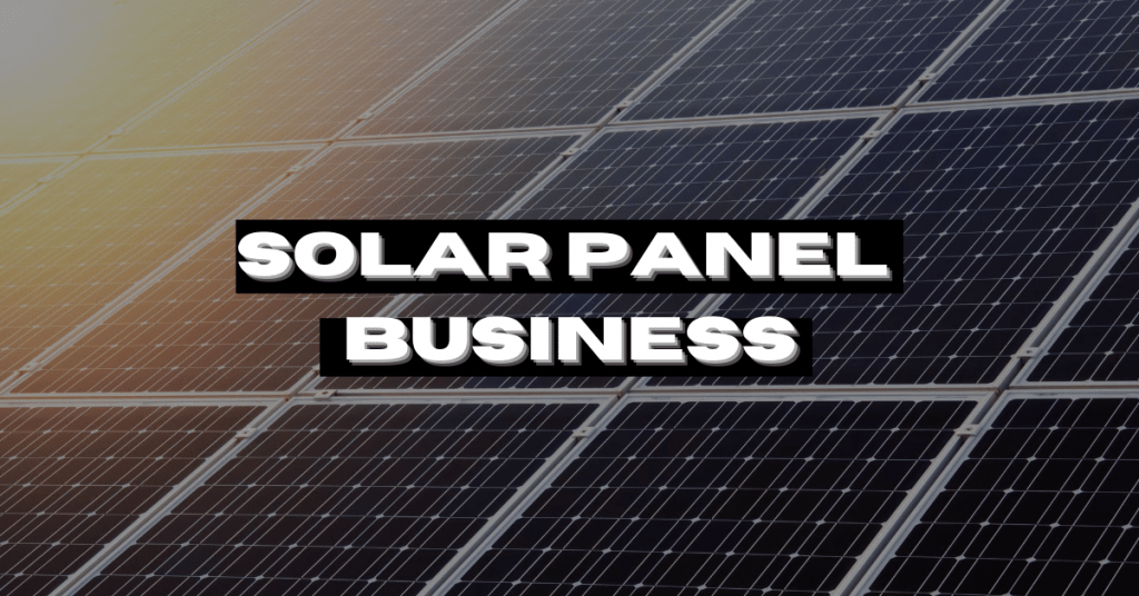 solar panel business plan in hindi
